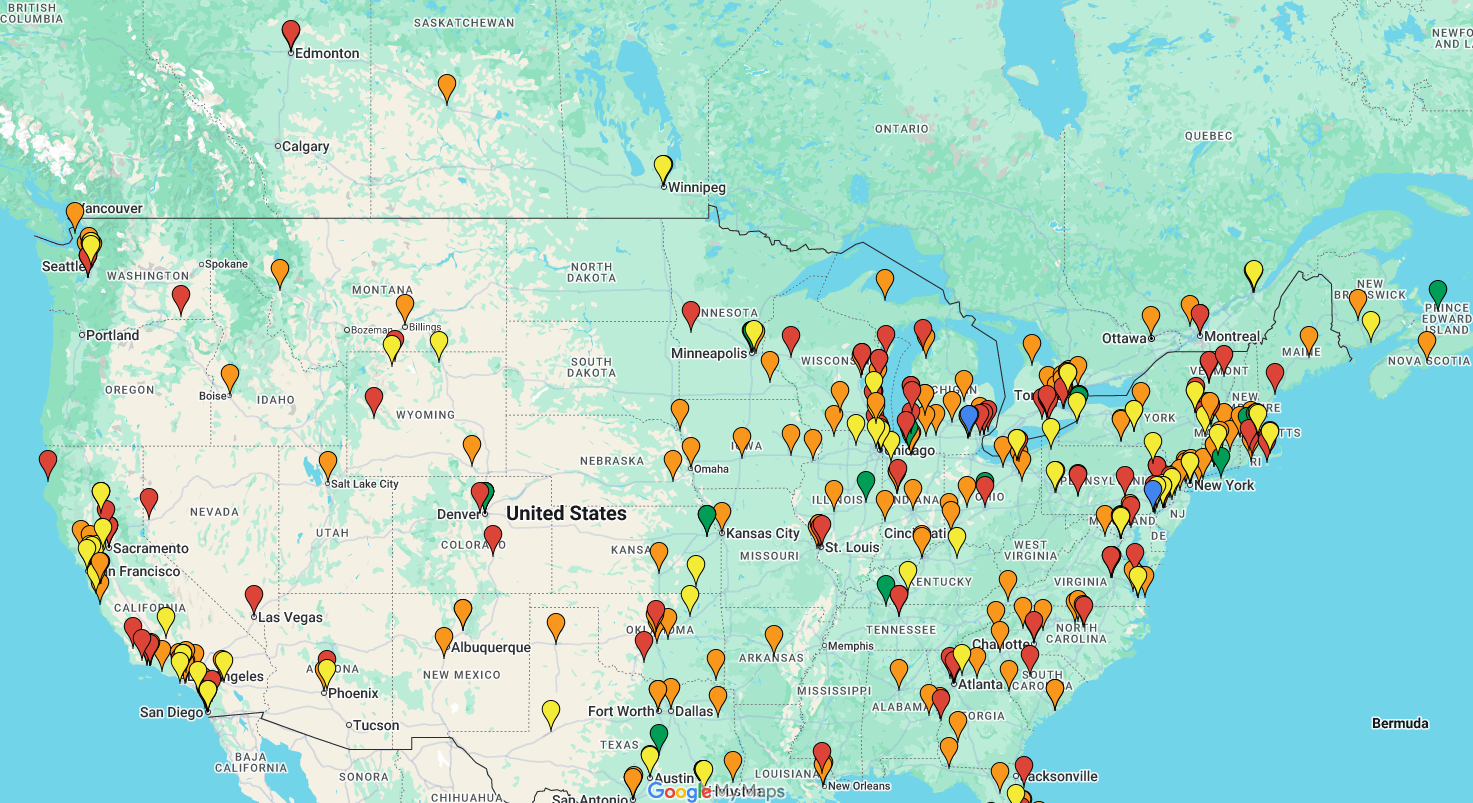 ROAM & MARP map